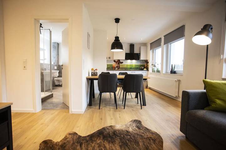 Ferienhaus für 4 Personen, mit Garten und Sauna, mit Haustier