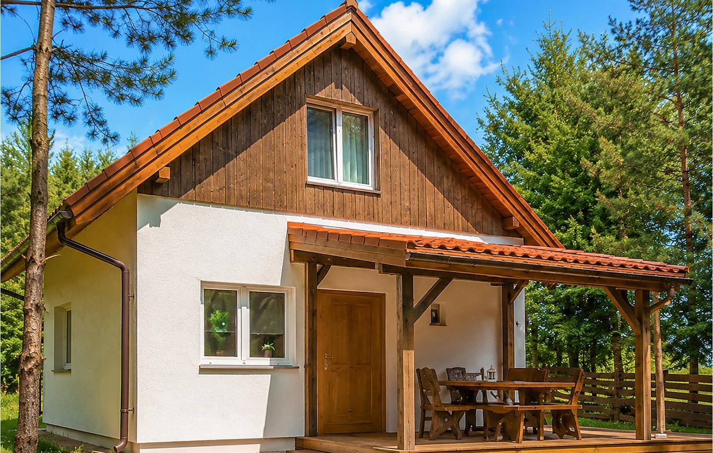 Ferienhaus für 5 Personen mit Garten in Seenplatte von Ilawa