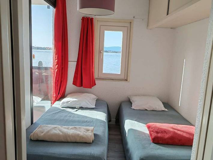 Ganze Wohnung, T2 mit Klimaanlage, Internet und Pool, 4 Betten - Le Barcarès in Le Barcarès, Côte d'Améthyste