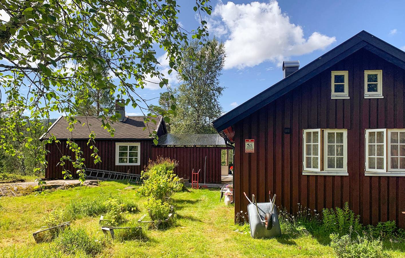 Ferienhaus für 7 Personen mit Terrasse in Namsskogan