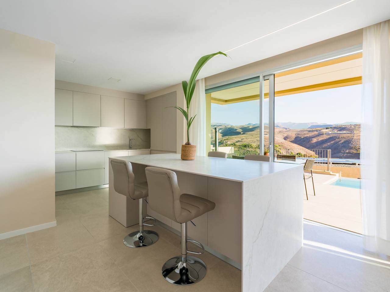 Villa für 6 Personen mit Terrasse in Salobre, San Bartolomé de Tirajana