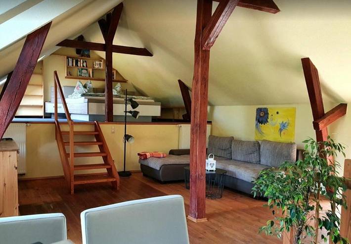 Ferienwohnung für 3 Personen, mit Garten und Ausblick in Priepert - 3