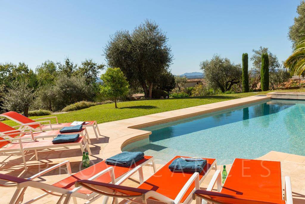 Holiday house with sea views and home cinema  in Tourrettes-sur-Loup in Tourrettes-sur-Loup, Costa mediterránea (Francia)
