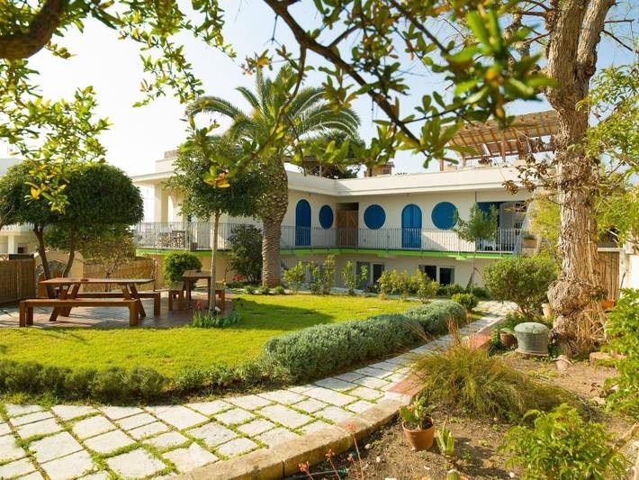 B&b per 2 persone, con Balcone e Terrazza nonché Giardino e Panorama a Campomarino di Maruggio