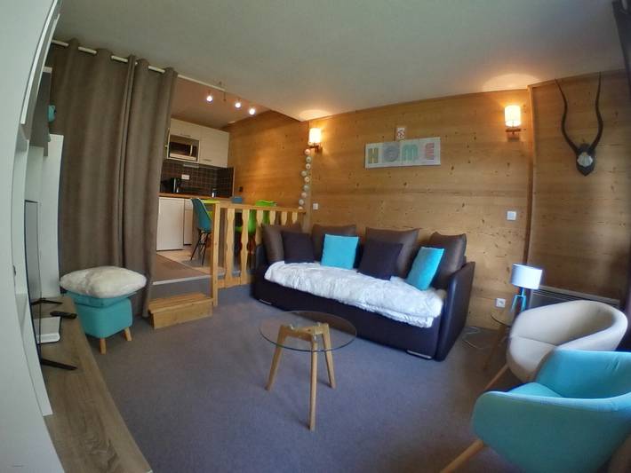 Studio für 4 Personen, mit Balkon in Avoriaz - 2