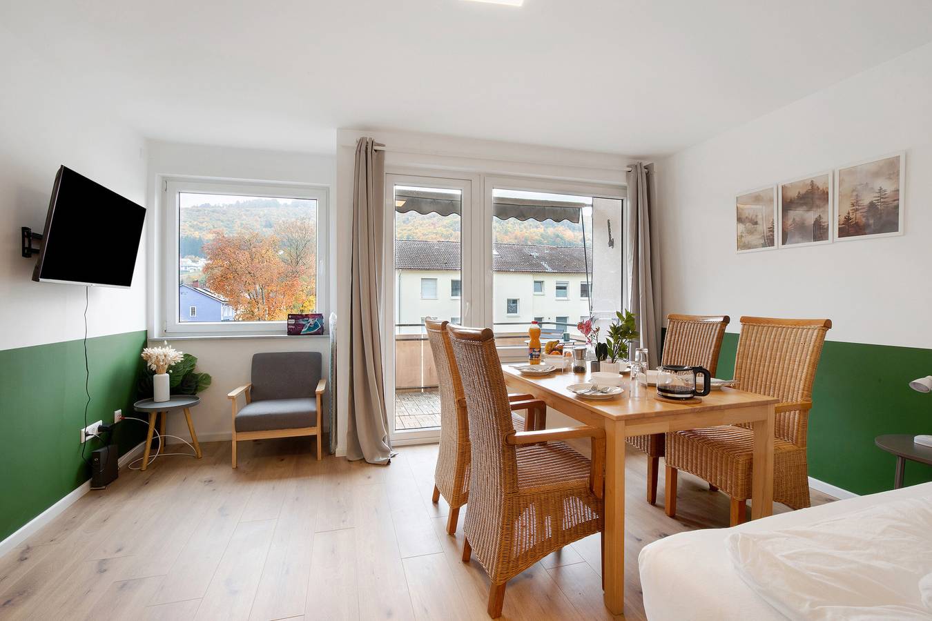 Ganze Wohnung, Geschäftsreisetraum 2sz 5p | balkon, waschtrockner in Oberkochen, Albsteig Etappe 5