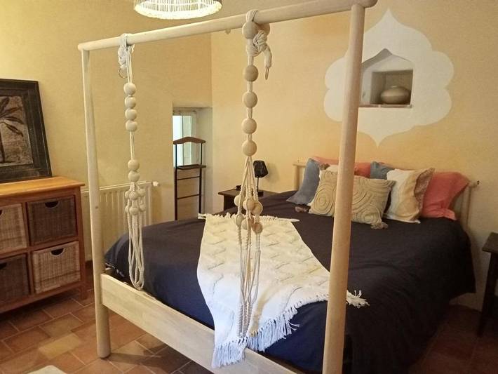 Gîte pour 40 personnes, avec terrasse ainsi que piscine et jardin, adapté aux familles dans La Ceze La Roque Sur Ceze - 3