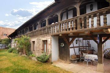 Gîte pour 5 personnes, avec jardin et balcon à Schwindratzheim