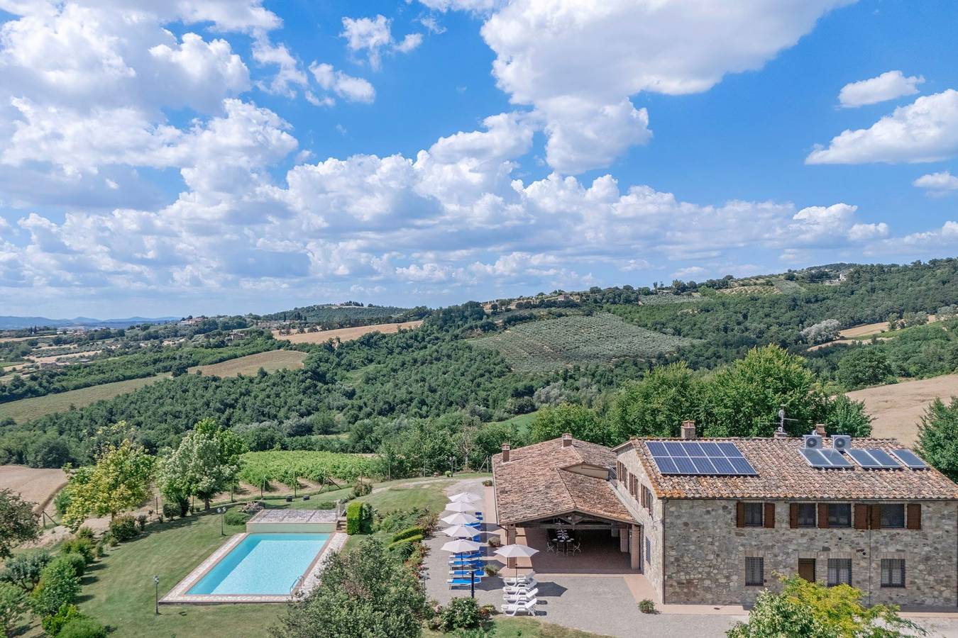 Villa Aura in Collazzone, Perugia e dintorni