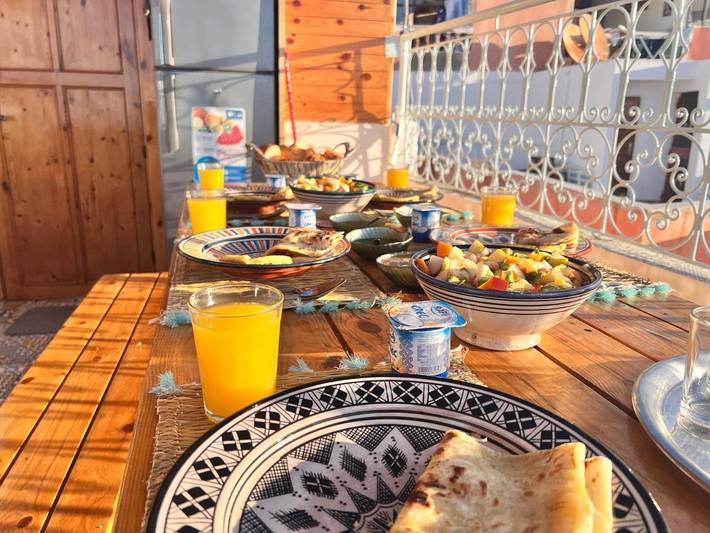 Location de vacances pour 2 personnes, avec terrasse et vue à Taghazout (village) - 2