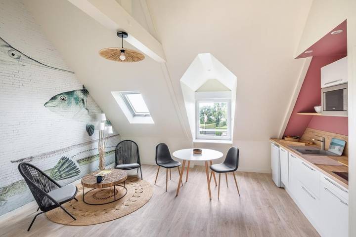 Gîte pour 2 personnes, avec terrasse et vue à Saint-Benoît-des-Ondes - 2