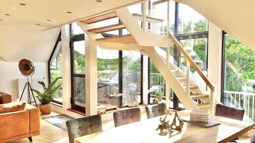Ferienwohnung für 8 Personen, mit Terrasse und Sauna auf Wangerooge