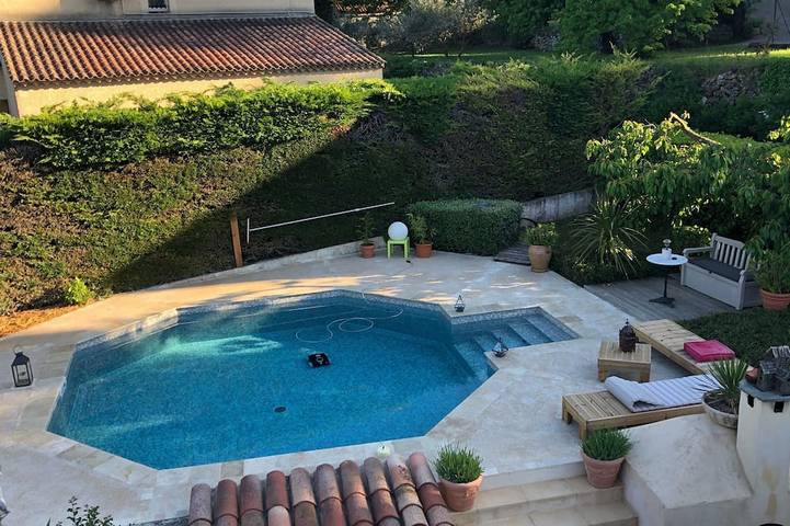 Appartement de vacances pour 2 personnes, avec piscine et jardin - 1