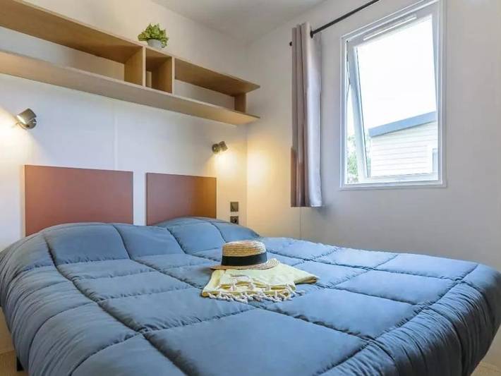 Mobil home pour 6 personnes, avec sauna et bassin pour enfant à Olmeto - 3