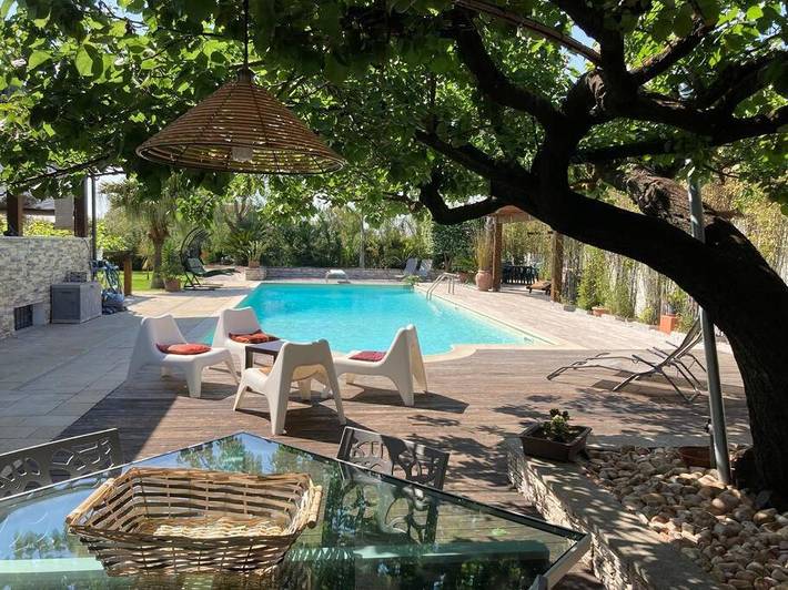 Appartamento vacanze per 6 persone, con piscina e giardino nonché sauna e panorama - 1