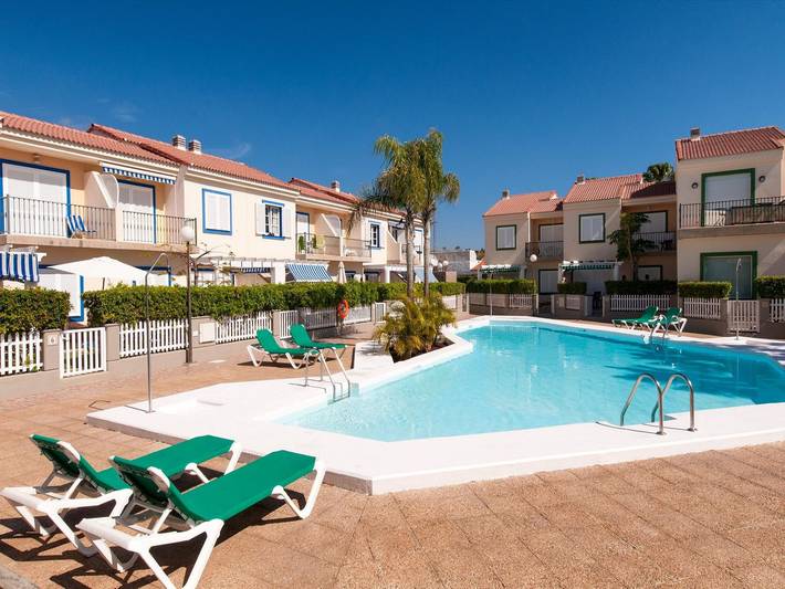 Apartamento para 4 personas, con Balcón además de Terraza y Jardín en Pasito Blanco