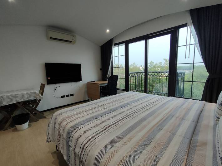 Vakantieappartement voor 2 personen, met tuin en uitzicht in Pattaya