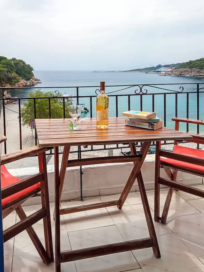 Ferienwohnung für 2 Personen, mit Meerblick und Garten auf Alonissos
