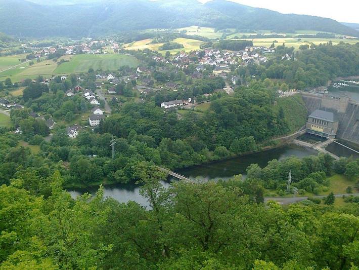 Ferienwohnung für 2 Personen, mit Balkon und Garten am Edersee - 3