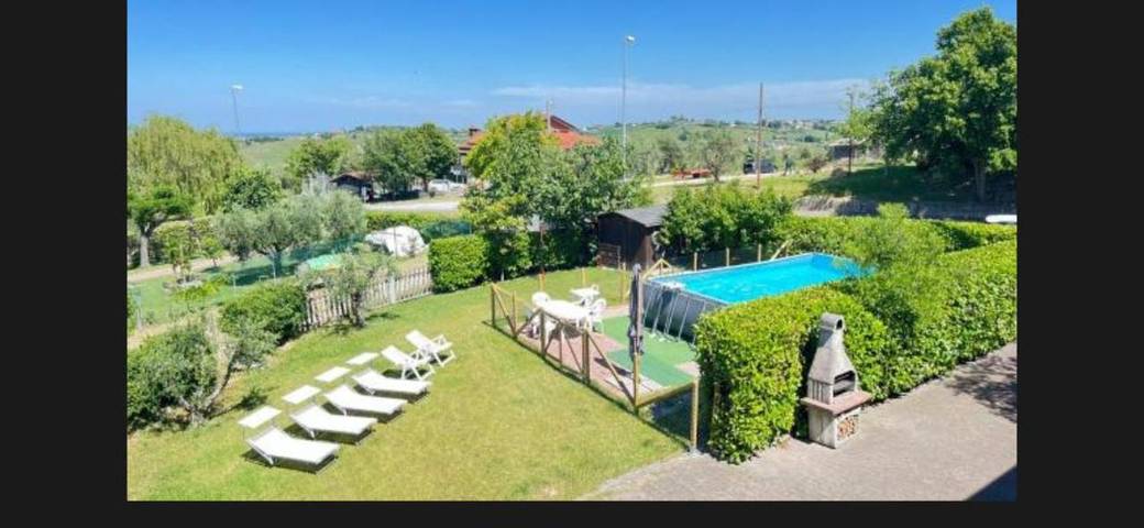 Chambre d’hôte pour 2 personnes, avec Jardin ainsi que Piscine et Vue à Coriano