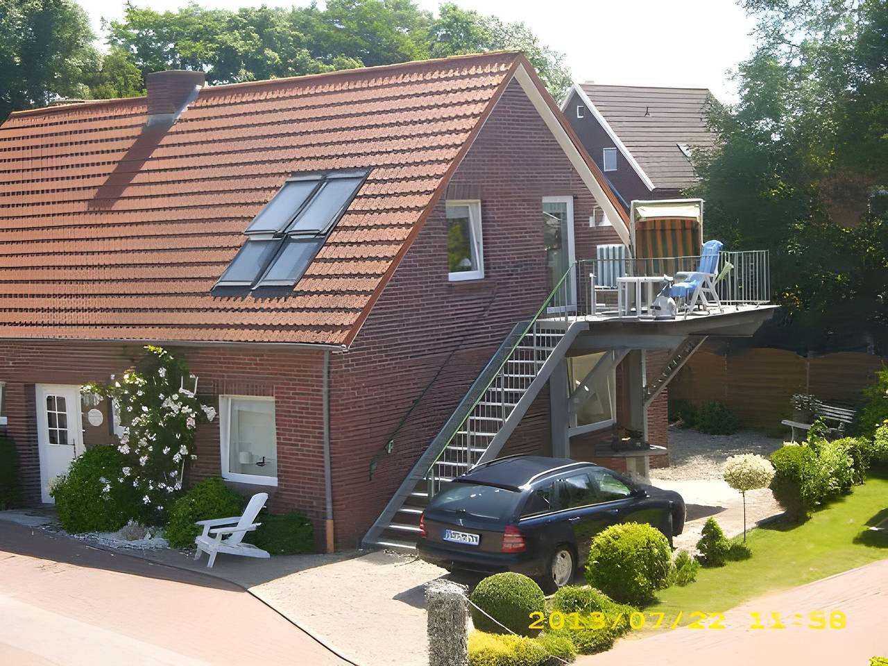 Ganze Wohnung, Ferienwohnung 'Fennas Ferienwohnungen - Hanne' mit Seeblick, Balkon und Wlan in Westeraccumersiel, Dornum