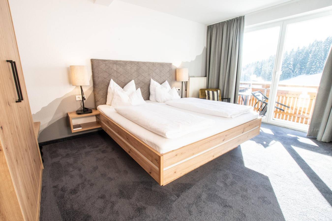 Gehrenspitze Superior: Doppelzimmer Nr. 212 in Mittelberg, Kleinwalsertal