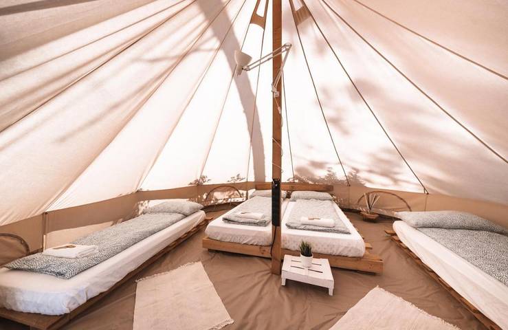 Bungalow für 2 Personen, mit Ausblick und Garten sowie Pool in der Maremma - 2