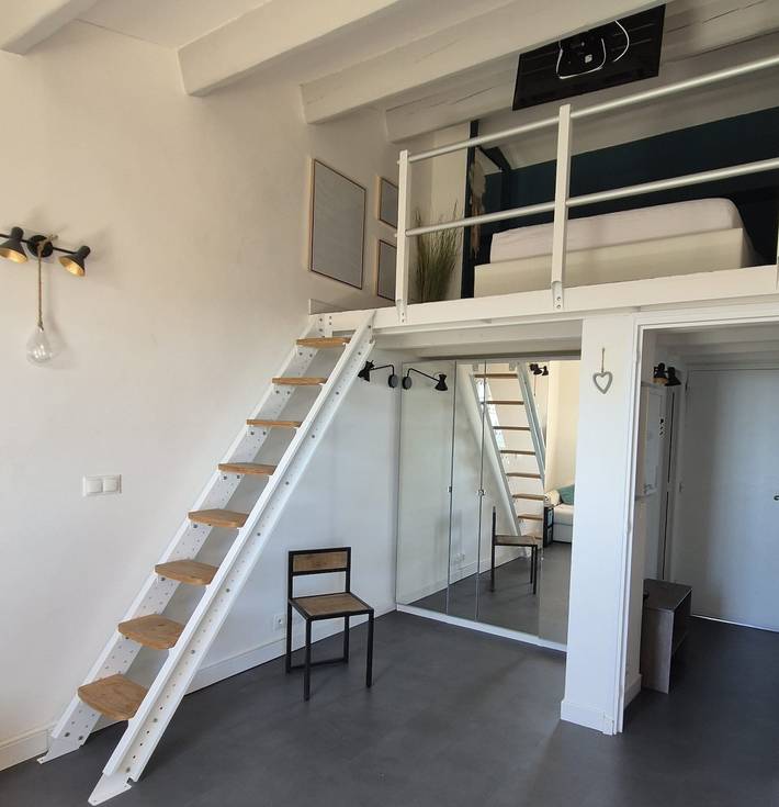 Studio für 2 Personen, mit Pool und Balkon, kinderfreundlich in La Croix-Valmer - 4