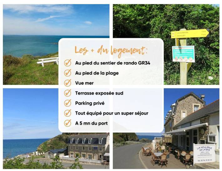 Gîte pour 2 personnes, avec terrasse et vue à Planguenoual - 4