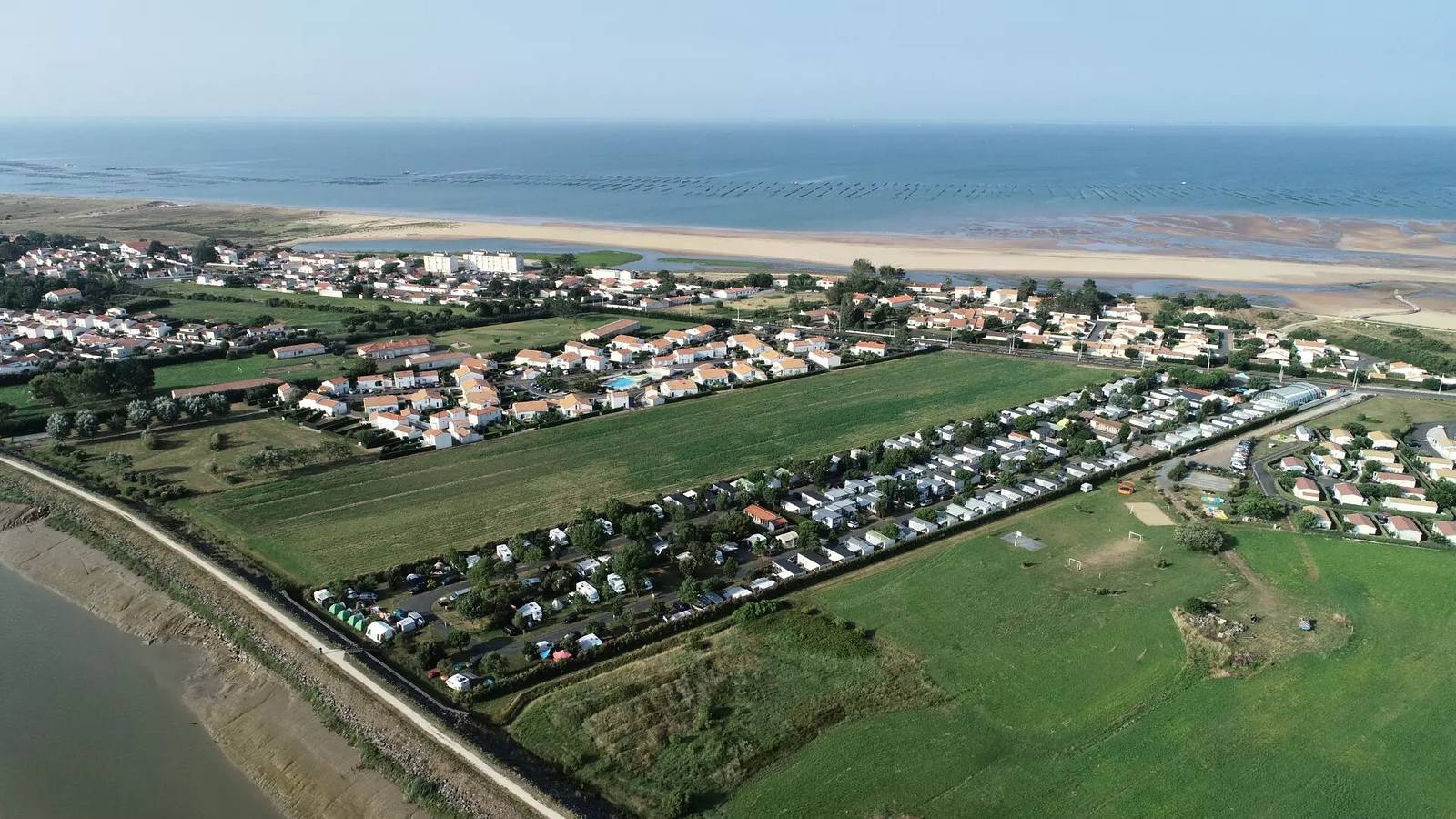 Sahari Lodge 3 Zimmer 4 Personen - Sanitär in L'Aiguillon-la-Presqu'île, Vendée