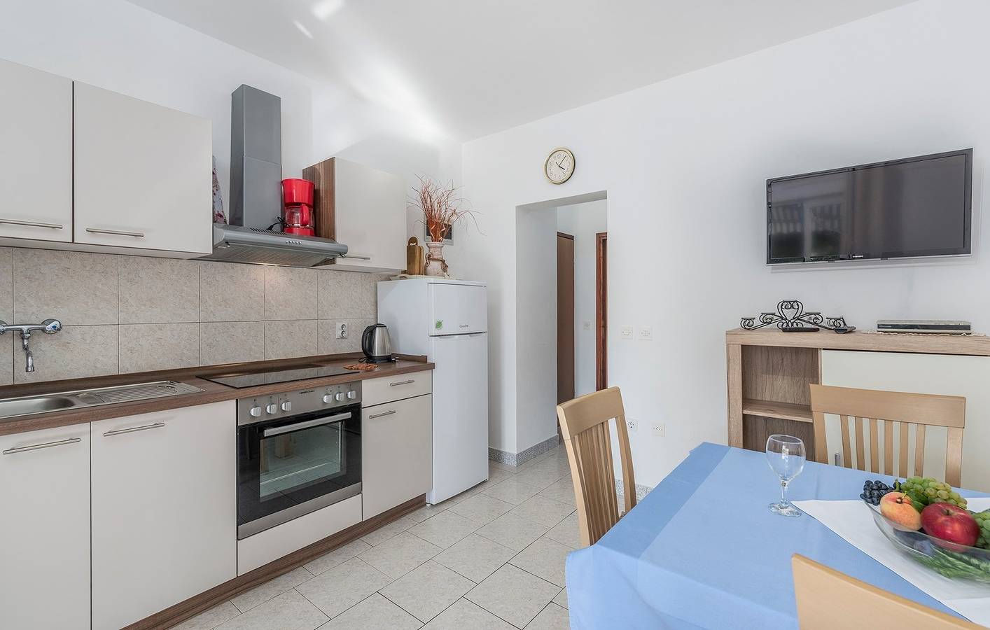 Ganze Wohnung, Apartment Vitas Iii mit Balkon und Meerblick in Funtana, Vrsar-Funtana