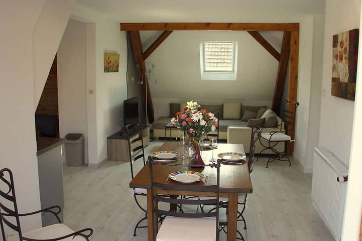 Gîte pour 4 personnes, avec piscine ainsi que jardin et jacuzzi à Katzenthal - 4