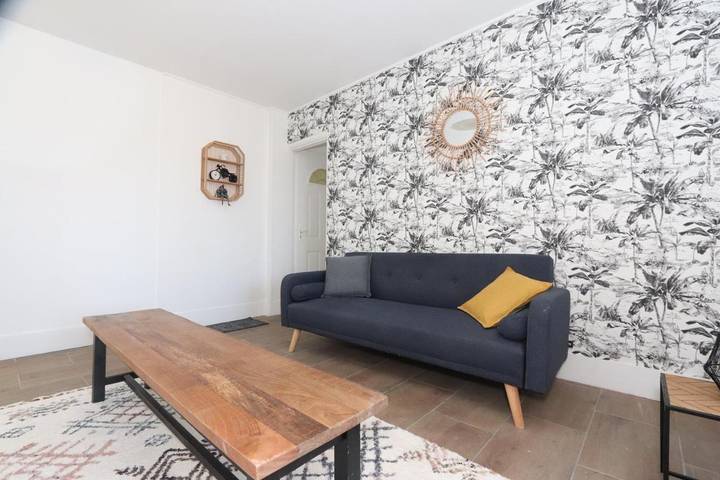 Appartement de vacances pour 3 personnes, avec jardin