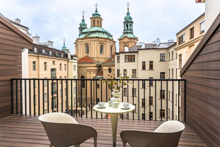 Ferienwohnung für 5 Personen, mit Balkon und Ausblick in Josefstadt - 4