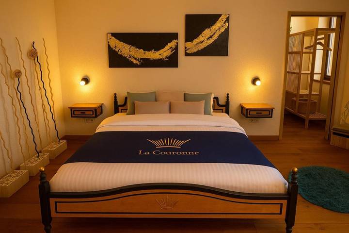 Chambre d’hôte pour 2 personnes, avec vue, animaux acceptés