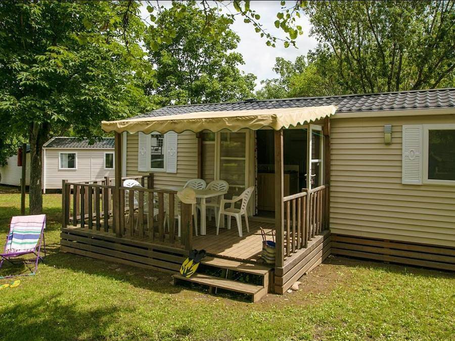 Camping Bel Air - Mobilhome 4 personas - Casa rural in Berrias-et-Casteljau, Cevenas