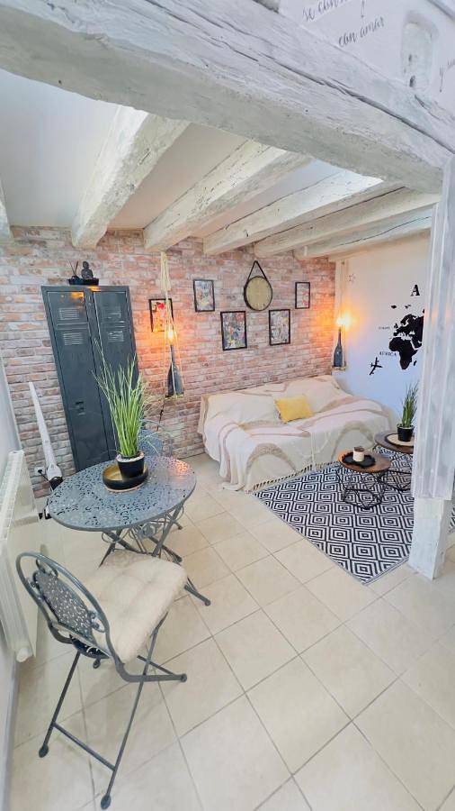 Maison de vacances pour 4 personnes, avec Terrasse ainsi que Jardin et Vue à Mer