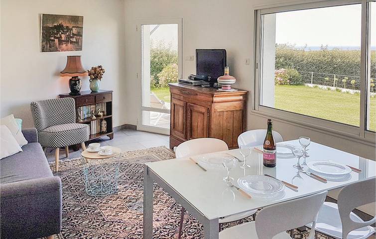 72m² Wohnung mit Parkplatz, Pool & Garten - Nähe Strand in Plouarzel, Brest und Umgebung