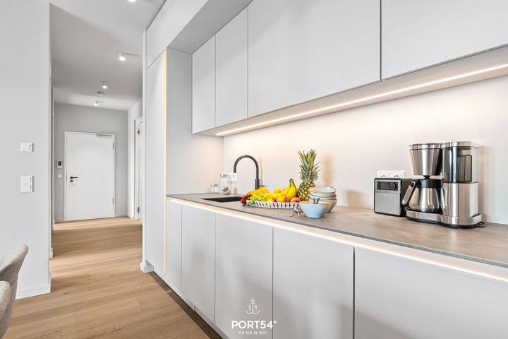 Ganze Wohnung, Marina Suite - Ethanol-Kamin, Waschtrockner, Infrarotkabine, Quooker, Terrasse in List (Sylt), Sylt
