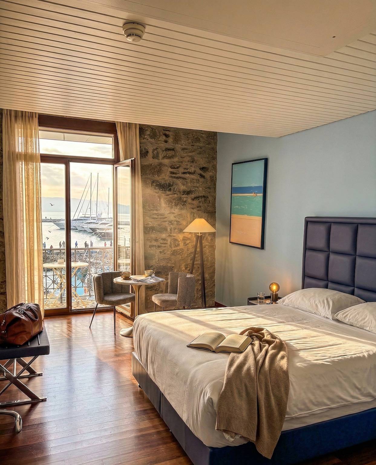 Hôtel Restaurant Rivage Lutry - Chambre Côté Cour in Lutry, Lac Léman