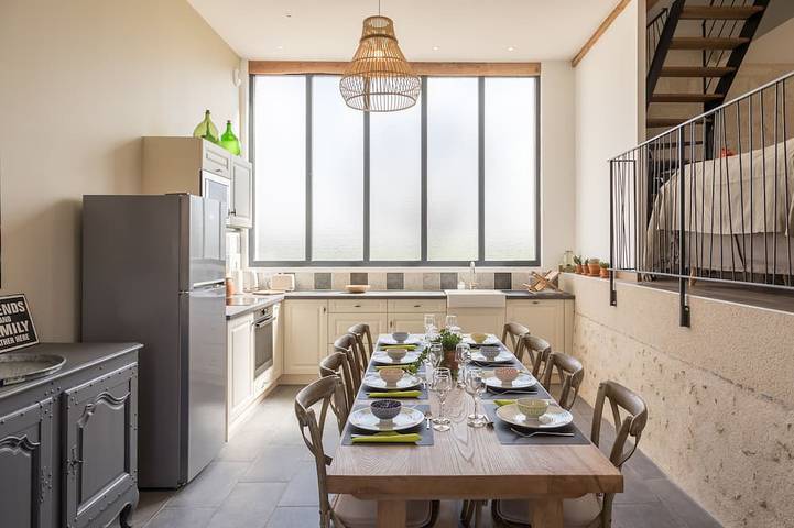 Maison de vacances pour 8 personnes, avec jardin et terrasse