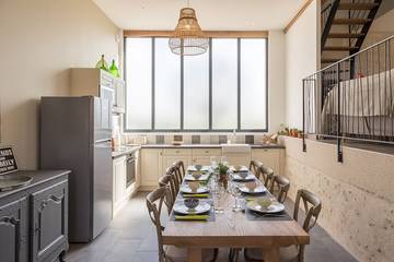 Gîte pour 8 personnes, avec jardin et terrasse à Reugny