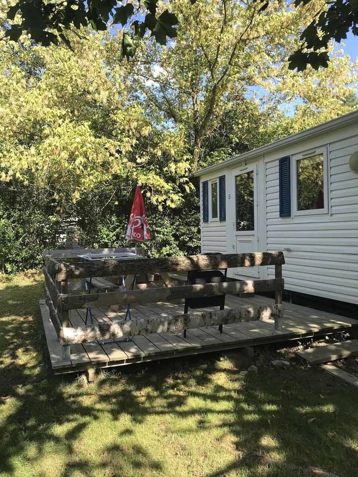 Mobil home pour 4 personnes, avec piscine et terrasse à Rennes-les-Bains - 3