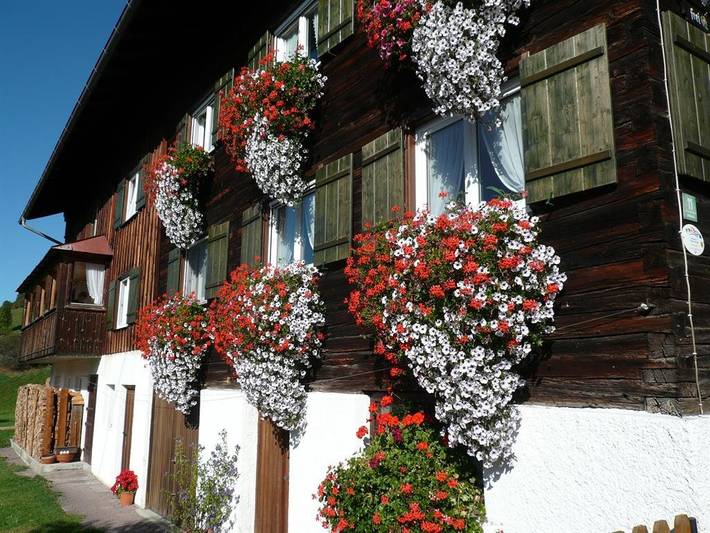 Ferienwohnung für 2 Personen, mit Garten und Sauna sowie Balkon in Vorderhindelang - 2