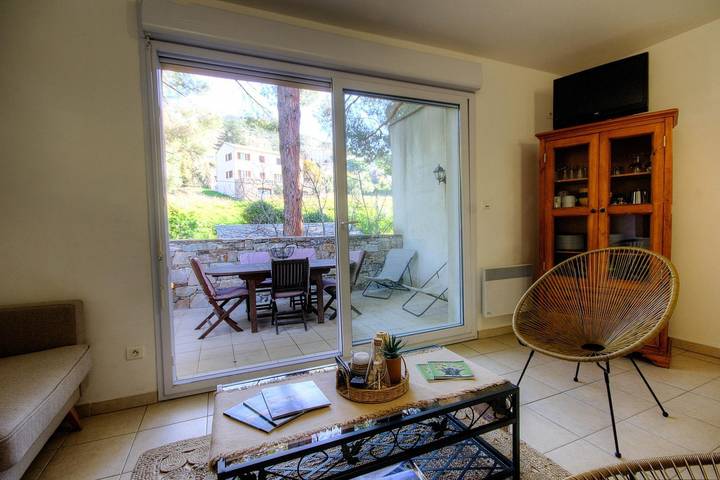 Gîte pour 4 personnes, avec Terrasse et Vue à Patrimonio - 4
