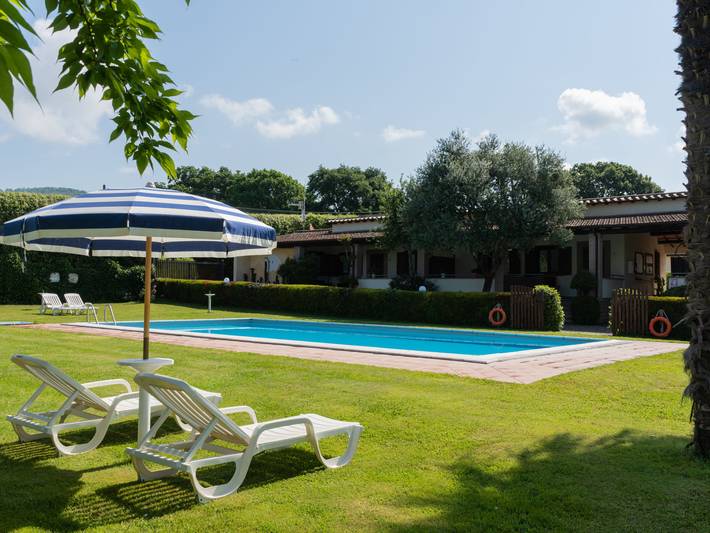 Ferienhaus für 6 Personen, mit Garten und Terrasse, mit Haustier in Bolsena