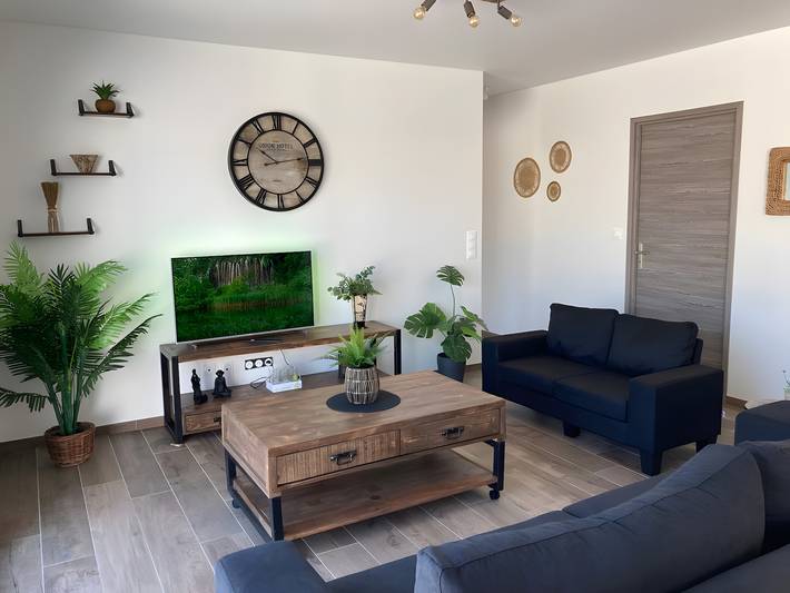 Maison de vacances pour 8 personnes, avec jardin à Azur