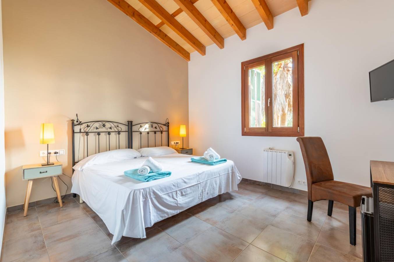 Gemütliches Bed & Breakfast-Apartment mit Klimaanlage, Toilettenartikeln, WiFi in Llucmajor, Mallorca Süden