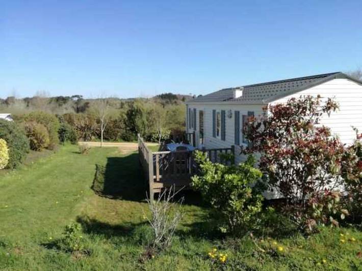 Location de vacances pour 6 personnes, avec bassin pour enfant et sauna, animaux acceptés à Pouldreuzic