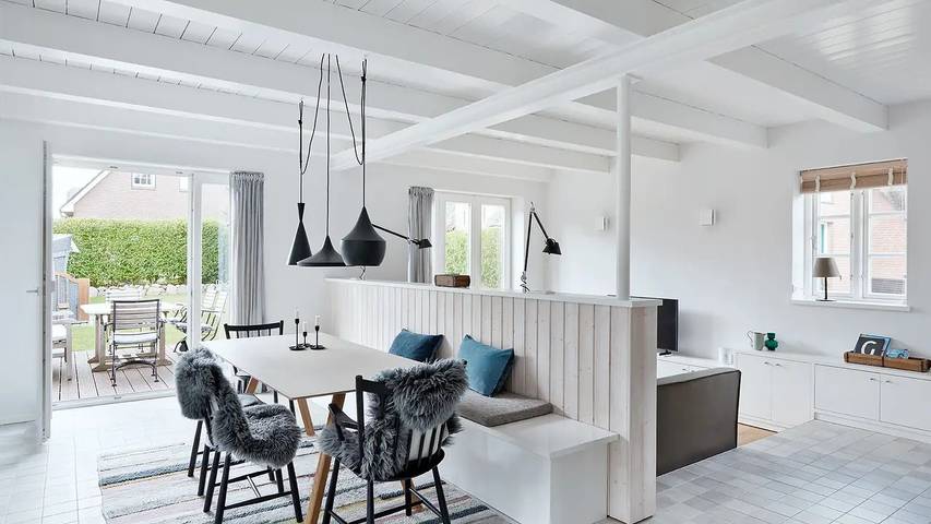 Ferienhaus für 6 Personen, mit Sauna und Terrasse sowie Garten - 1